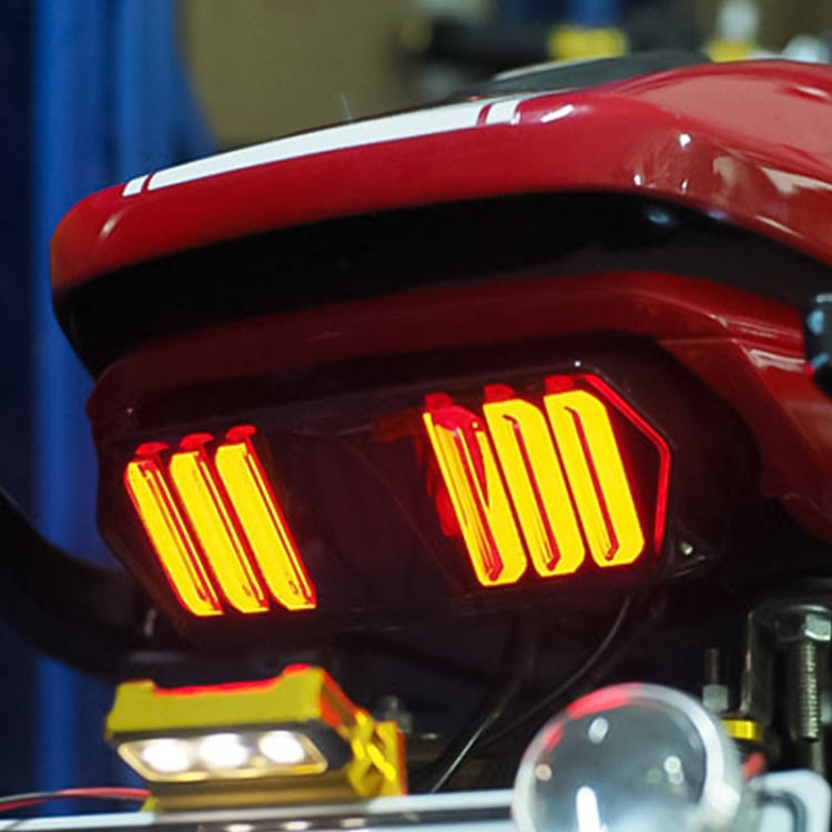 Honda MSX125 Motorcycle Tail Light Brake Lamp Upgrade