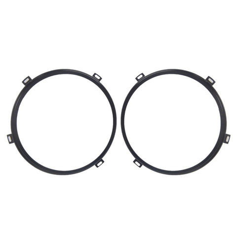 Staffa esterna in metallo per faro da 1 paio da 7 pollici per Jeep Wrangler JK 2007-2017, Metal Outside