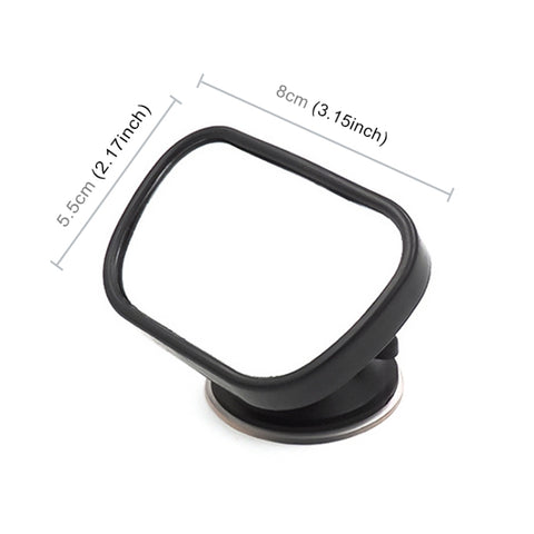 Specchietto retrovisore per osservazione del seggiolino di sicurezza per bambini da auto da 2 pezzi, Safety Seat Viewing Rearview Mirror