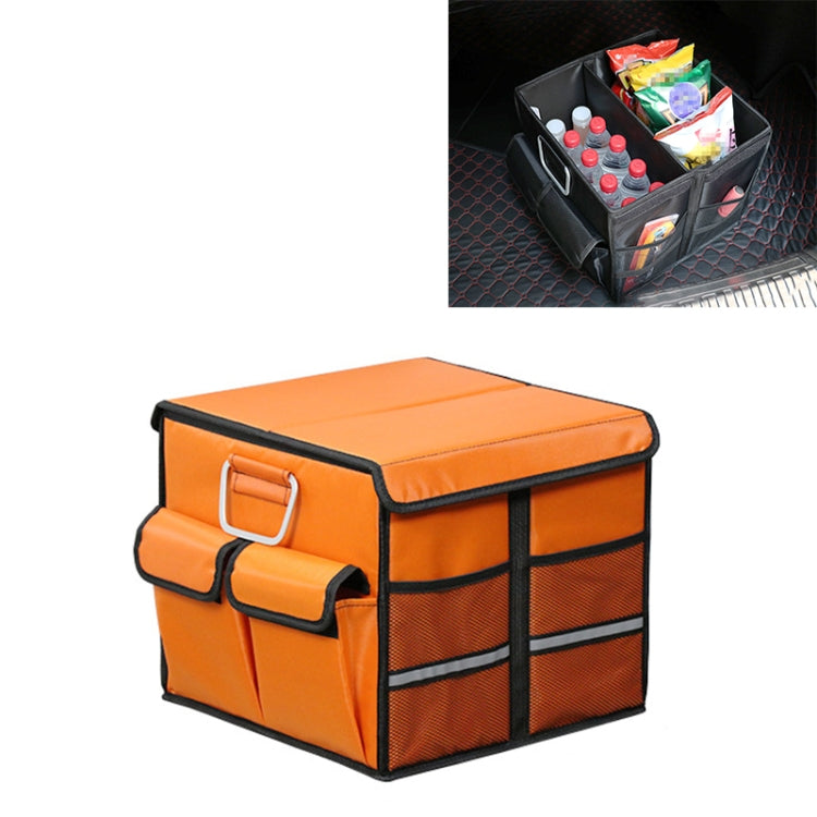 Foldable Car Trunk Storage Box - 36L Capacity for Organizing
