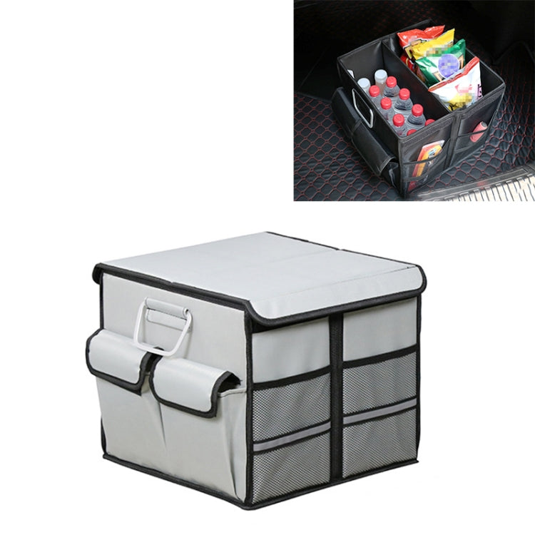 Foldable Car Trunk Storage Box - 36L Capacity for Organizing