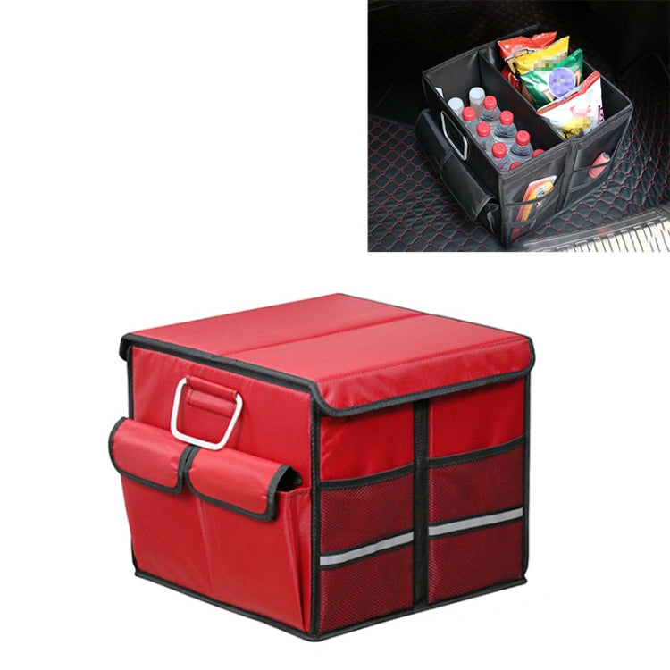 Foldable Car Trunk Storage Box - 36L Capacity for Organizing