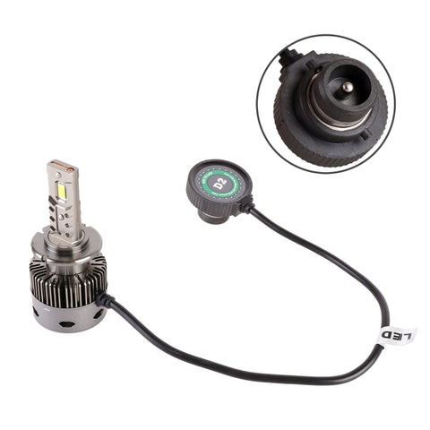 1 paio di zavorra HID per auto serie D D2 per fari a LED DC12V 35W 6000K 7000LM, perlina lampada 7040, D2 - Novalix Store