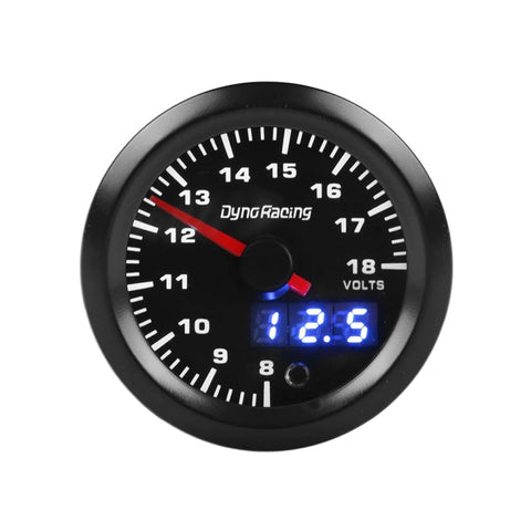Voltmetro colorato modificato per auto da 52 mm, Voltmeter