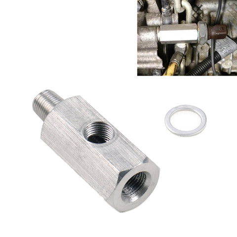 Connecteur de capteur de pression d'huile NPT à 1/8 pouces modifié pour voiture, connecteur NPT 1/8 pouces