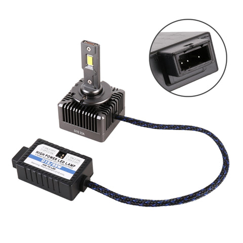 1 paio di zavorre HID per auto D1S serie D per fari LED DC12V / 35W / 6000K / 5000LM, D1S