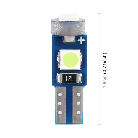 Luce LED Decorativa per Quadro Strumenti Auto T5 - 10 in 1, 0,2 W, DC