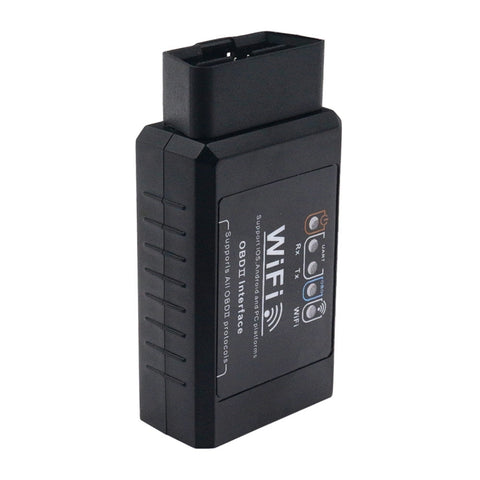 Strumento diagnostico guasti auto OBD II ELM327 WiFi V1.5, WiFi V1.5, con disco