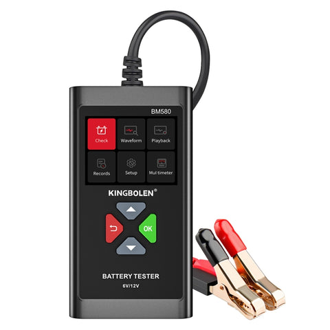 Tester per batteria di carico digitale per auto KINGBOLEN BM580 6V 12V, BM580