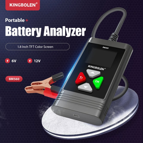 Tester per batteria di carico digitale per auto KINGBOLEN BM560 6V 12V, BM560