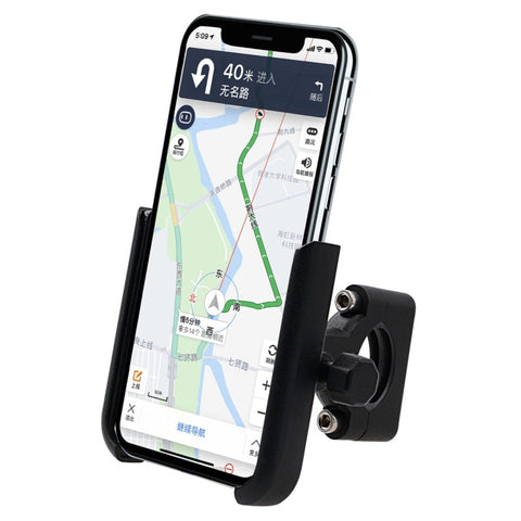 Staffa porta cellulare per moto in lega di alluminio, versione manubrio, Handlebar