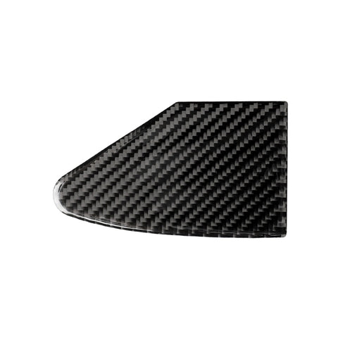 Adhésif décoratif pour panneau de porte de voiture en fibre de carbone pour Tesla Model X, adapté au guide de connexion sinistre, panneau de port de charge