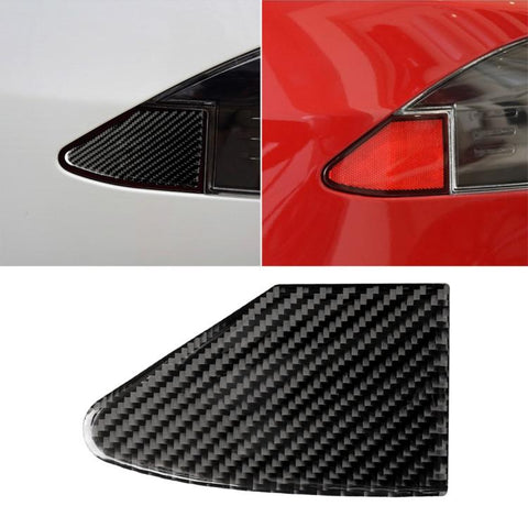 Adhésif décoratif pour panneau de porte de voiture en fibre de carbone pour Tesla Model X, adapté au guide de connexion sinistre, panneau de port de charge