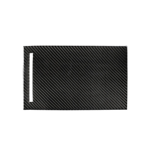 Adhésif décoratif pour panneaux portables pour voiture en fibre de carbone pour Tesla Model X, panneau de boîte de rangement