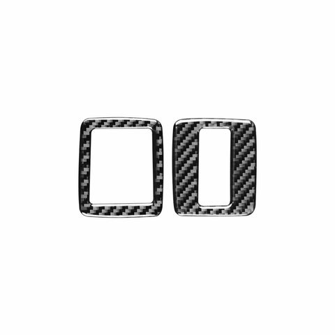 2 pz/set in fibra di carbonio pulsanti finestrino auto adesivo decorativo per Volkswagen Scirocco 2009-2016, guida sinistra e destra universale, Window Buttons - Novalix Store