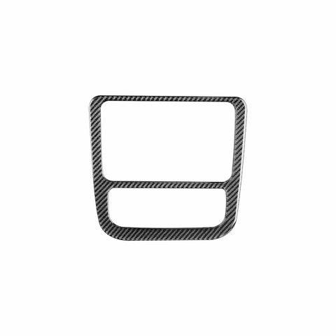 Adhésif décoratif pour panneau air conditionné CD pour contrôle central auto en fibre de carbone pour Volkswagen Scirocco 2009-2016, guide sinistra et destra universel, panneau de climatisation CD de commande centrale