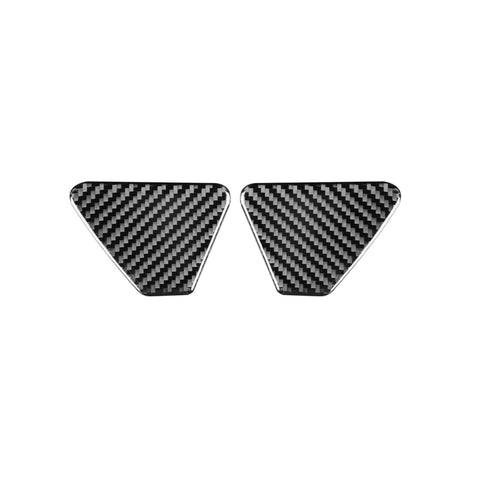 2 pezzi/set adesivo decorativo per porta interna dell'auto in fibra di carbonio per Volkswagen Scirocco 2009-2016, guida sinistra e destra universale, Inner Door Bowl - Novalix Store