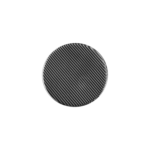 Adesivo decorativo per coperchio del serbatoio del carburante per auto in fibra di carbonio per Volkswagen Scirocco 2009-2016, guida a destra e a sinistra universale, Fuel Tank Cover