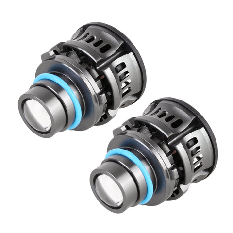 1 paire de LED en aluminium pour voiture 9005 27 W / DC12 V, 9005 (lumière bleue), 9005 (lumière dorée), 9005 (vert citron), 9005 (lumière blanche).