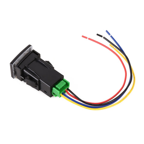 TS-16 Interruttore a pulsante on-off pour fendinebbia per auto con cavo pour Isuzu mu-X, pour Isuzu mu-X