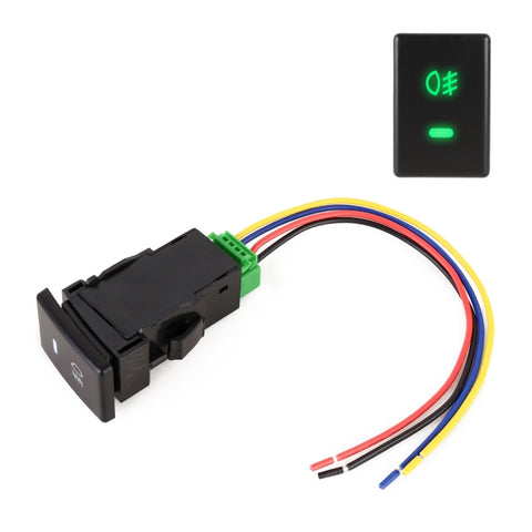 TS-16 Interruttore a pulsante on-off pour fendinebbia per auto con cavo pour Isuzu mu-X, pour Isuzu mu-X