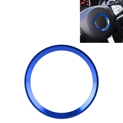 Copertura dell'anello decorativo del volante dell'auto pour Mercedes-Benz, diamètre intérieur : 5,6 cm, 5,6 cm (bleu), 5,6 cm (rouge), 5,6 cm (argent)