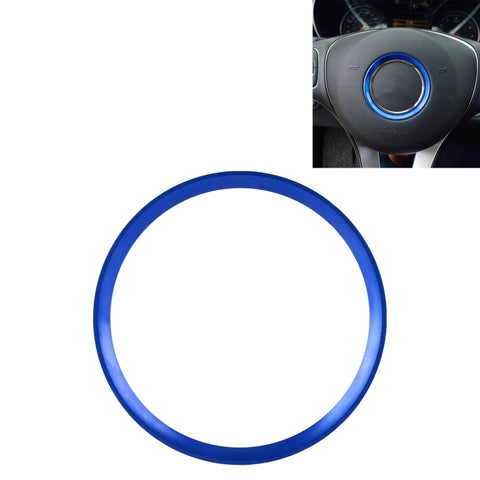 Copertura dell'anello decorativo del volante dell'auto per Mercedes-Benz, diametro interno: 5,8 cm, 5.8cm (Blue), 5.8cm (Red), 5.8cm (Silver)