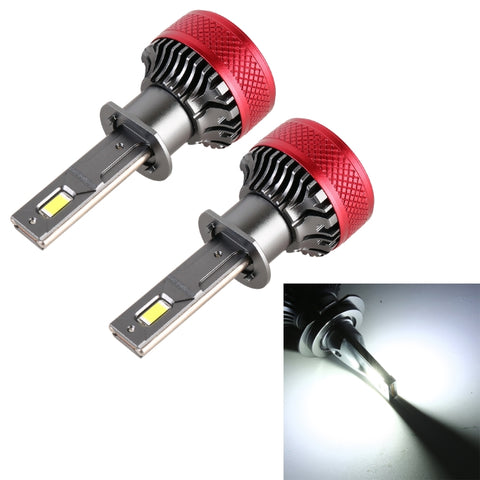 1 paio di fari per auto LED H1 DC12V 65W 6000K 6500LM, H1