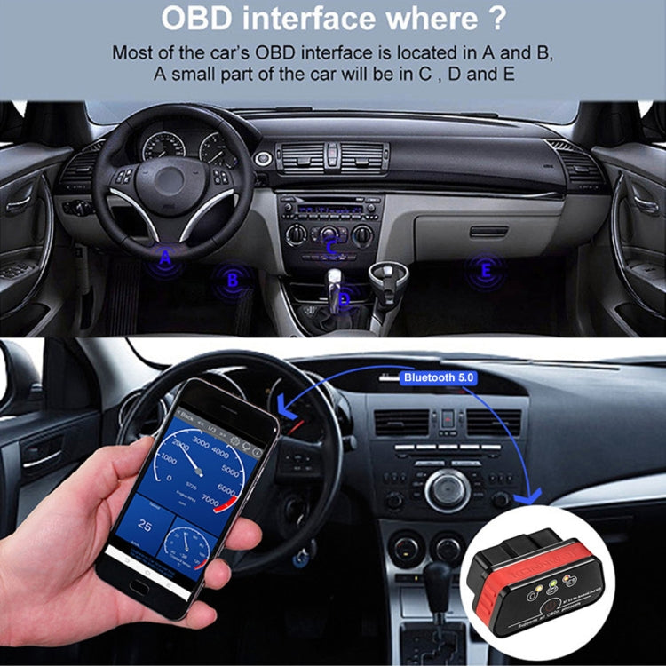 KONNWEI KW901 OBD2 Bluetooth Diagnostic Scan Tool for Cars
