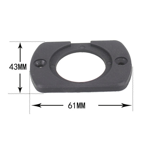 5-Piece USB Charging Voltmeter Panel for Car Interior