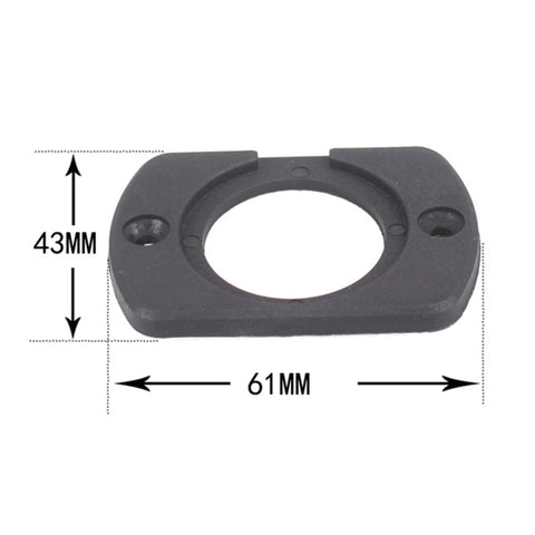 5 pezzi 1 foro pannello accendisigari voltmetro di ricarica USB modificato per auto, 1 Hole - Novalix Store