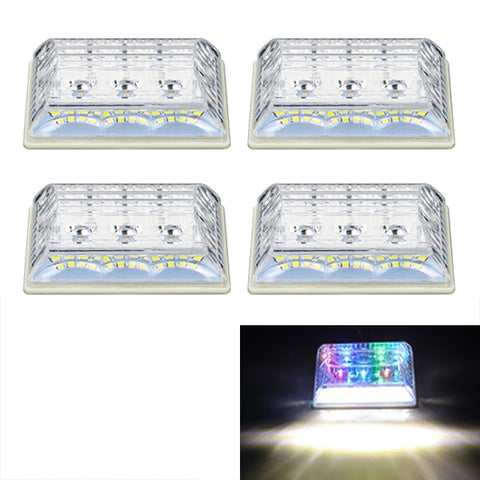 4 Pezzi Lampade Indicatori di Posizione Laterali DC24V per Auto e