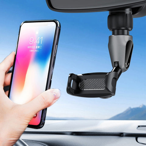 Porta cellulare girevole a 360 gradi con clip piccola per auto, Small Clip