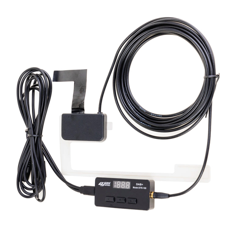 DAB+ Digital Car Receiver Box with FM Forwarding Features