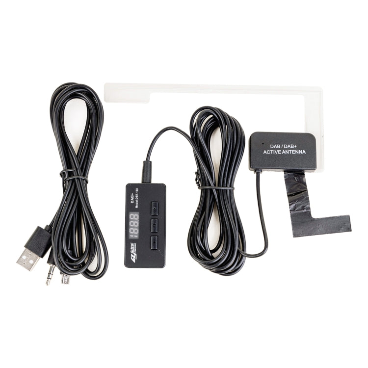 DAB+ Digital Car Receiver Box with FM Forwarding Features