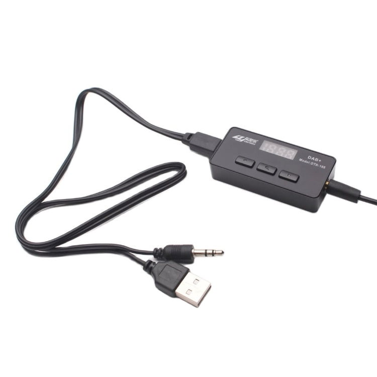 DAB+ Digital Car Receiver Box with FM Forwarding Features