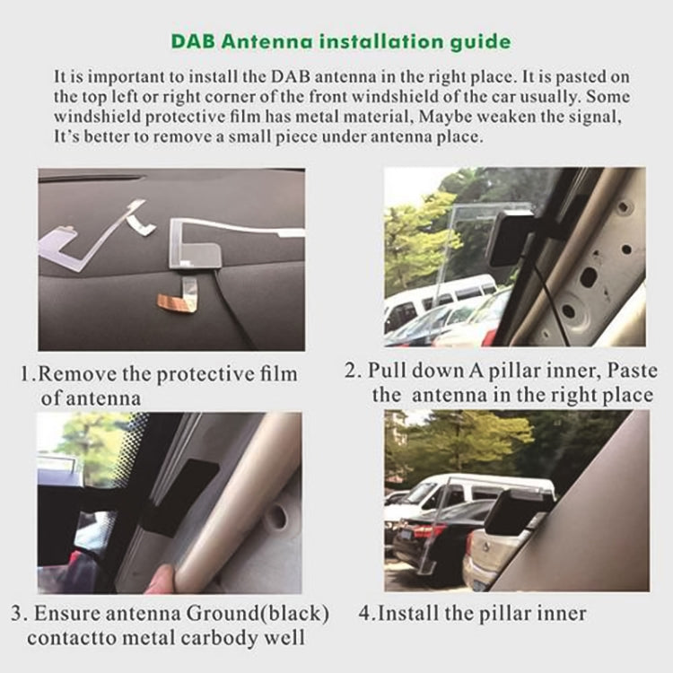DAB+ Digital Car Receiver Box with FM Forwarding Features