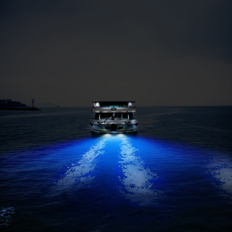 2 PCS MK-027 Ship / Yacht 10-30V 27LEDs Waterproof Stainless Steel Underwater Light, Underwater Light(Red Light), Underwater Light(White Light)         ...