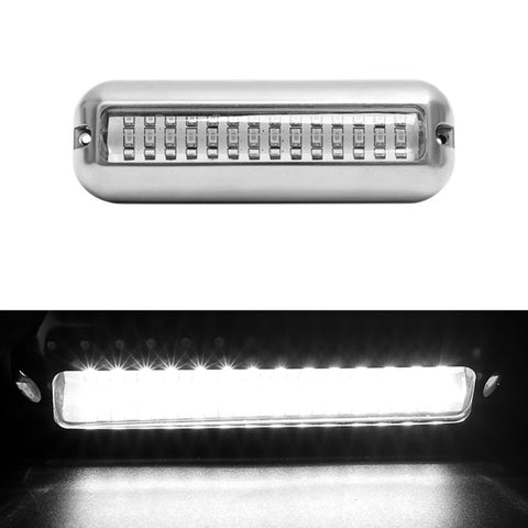 2 PCS MK-042 Luce subacquea per nave/yacht 10-30V 42LED impermeabile in acciaio inossidabile, Underwater Light (White Light), Underwater Light (Red Light), Underwater Light (Green Light), Underwater Light (Blue Light) - Novalix Store