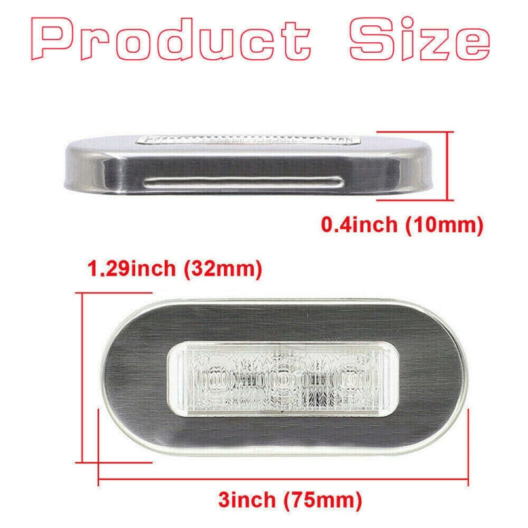 12V Waterproof Stainless Steel Underwater Light for Boats