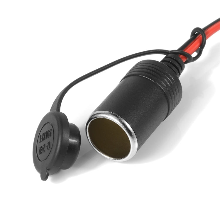 12V Car Charger Extension Cord with Quick Disconnect Socket