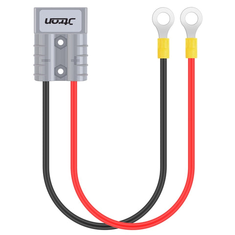 Spina per caricabatteria de 50 A 600 V Spina a déconnectione rapida para batteria Spina per verricello per rimorchio con cavo da 1FT (connector O), (Turn O Connector)