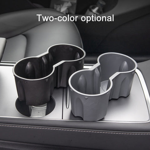SHUNWEI SD-1054 Portabicchieri pour voiture pour Tesla Modello 3 / Y, SD-1054 (Noir), SD-1054 (Gris)