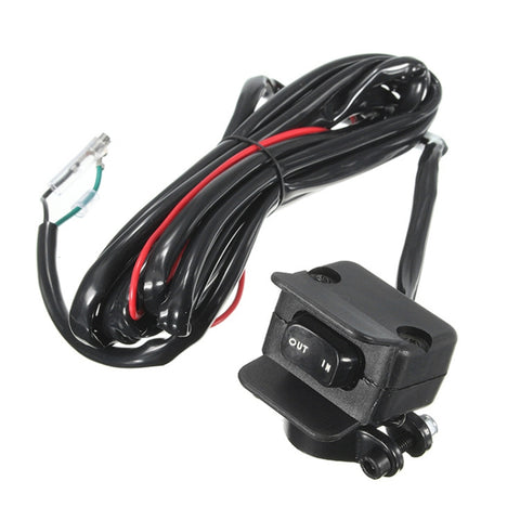 Kit de ligne d'alarme de commande, manuel de verrouillage pour moto ATV/UTV, interrupteur à bascule de treuil