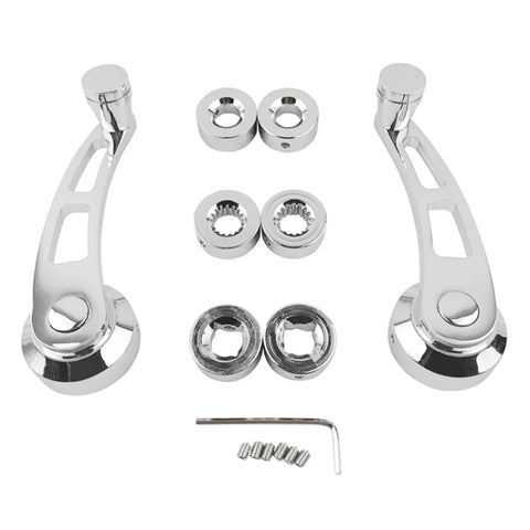 Maniglia a leva per porta a manovella elettrolitica da 4-1/4 pollici per auto pour Chevrolet / Ford / Chrysler, Pour Chevrolet / Ford