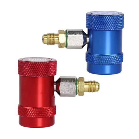 Auto AC R1234YF aria condizionata fluoro 90 gradi giunti rapidi, R1234YF