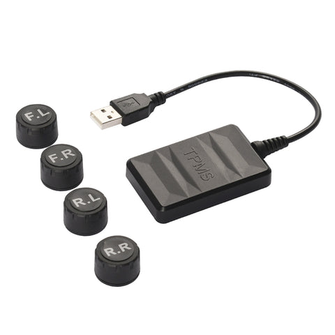 Système de surveillance de la pression des pneumatiques USB TPMS Android avec capteur externe pour autoradio lecteur DVD, avec capteur externe