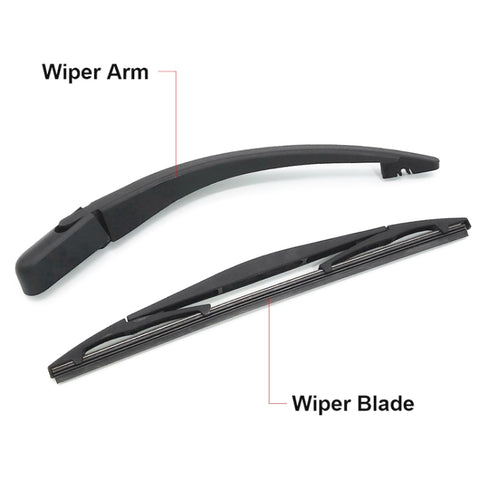JH-PG02 pour Peugeot 107 2005- Gruppo spazzole braccio tergicristallo posteriore pour auto 6405V5, pour Peugeot 107 2005-