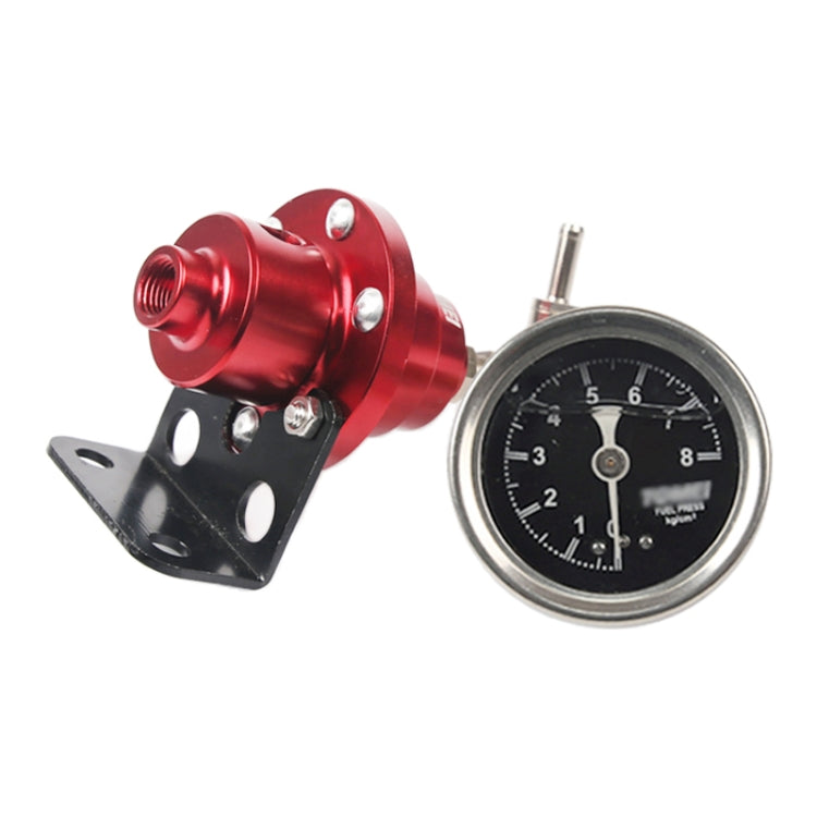 Adjustable Fuel Pressure Regulator with Gauge for Cars