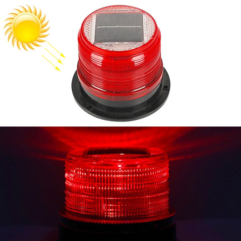 Spia di ricarica solare per auto, Round Red, Round White, Round Yellow